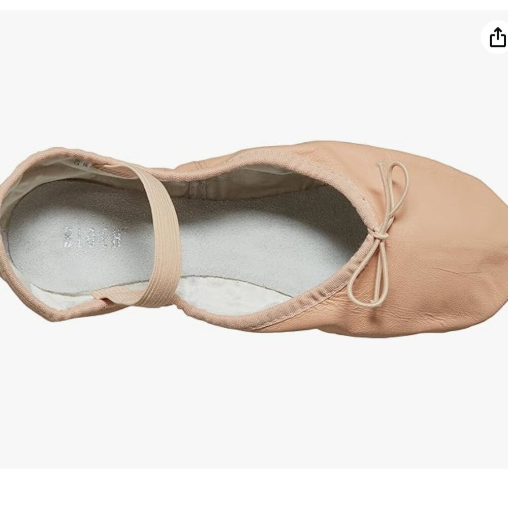 Bloch Women's Dansoft Full Sole Leather Ballet Slipper/Shoe Dance PINK NEW 39
